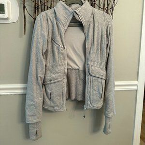 Lululemon Grey Coat, Light Grey